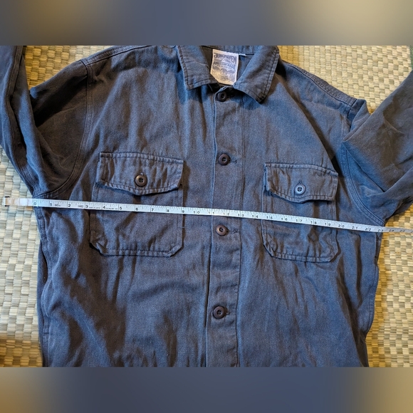 Jungmaven Mechanic Jacket Hemp Cotton Diesel Gray Women's Size Large Made in USA - Picture 4 of 5